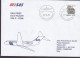 Norway SAS First DC-9 Flight OSLO-ROMe, OSLO 1993 Cover Brief Lettre Aeroporto Leonardo Da Vinci Beaver Stamp - Covers & Documents