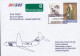 Sweden SAS First DC-9 Flight STOCKHOLM-MANCHESTER 1993 Cover Brief Lettre Lemming Rodent King Gustav Vasa (Cz. Slania) - Cartas & Documentos