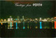 Australie - Perth - Perth Skyline At Night - CPM - Voir Scans Recto-Verso - Perth