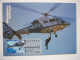 Avion / Airplane /  AUSTRALIAN POLICE / Helicopter / Eurocopter AS 365 Dauphin / Carte Maximum - Elicotteri