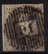 BELGIQUE       N° 3a    Oblitération 18 Barres Verticales  "91"   Burdine - Postmarks - Lines: Distributions