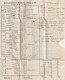 1832 - KWIV - LAC 3 Pages En Français De London Londres Vers Lyon, France - Acheminée Par MORY, 61 CALAIS - Postmark Collection