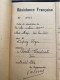 Resistance Francaise Carnet De  Requisition Avec 13 Ecrite  Aout Sept 1944 En Isere Signee Valmy - 1939-45