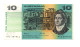 Australia 10 Dollars ND 1991 Fraser & Cole Signature P-40 Extreme Fine - 1974-94 Australia Reserve Bank (paper Notes)