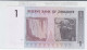 BILLETE ZIMBABWE 1 DOLAR 2007 P-65 SIN CIRCULAR - Andere - Afrika