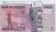 BILLETE UGANDA 10.000 SHILLINGS 2011 P-52b FECHA RARA SIN CIRCULAR - Other - Africa