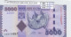 BILLETE TANZANIA 5.000 SHILINGI 2010 P-43a SIN CIRCULAR - Otros – Africa