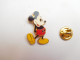 Superbe Pin's En EGF , Disney , Mickey , Doré , Signé Disney - Disney