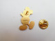 Superbe Pin's En EGF , Disney , Mickey , Doré , Signé Disney - Disney