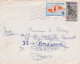 Maroc -1971--Lettre CASABLANCA Pour COLOMBES Réexp BORDEAUX-33(France) .timbres Sur Lettre..cachet. - Marruecos (1956-...)