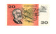 Australia 20 Dollars ND 1985 Johnson Frasers Signature P-43 UNC Foxed Margin - 1974-94 Australia Reserve Bank (papier)