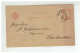 CROATIA SZLUIN Postal Stationery Sent To Karlovac, Croatia 1881 - Croatie