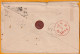 1844 - QV - 1d Pink Postal Stationery Cover From The Queen's Proctor In GOLSPIE, Highlands, Scotland - Poststempel