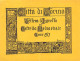 12716 "CITTA' DI TORINO - TESSERA D'INGRESSO AL CASTELLO MEDIEVALE - CENT. 50 - 1891" ORIG. - Other & Unclassified