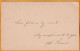 1894 - QV - GOVERNMENT OF BRITISH NORTH BORNEO - 1 Penny Postcard Stationery From SANDAKAN To The City (Malaysia Today) - Nordborneo (...-1963)