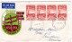 Australien 1954, MeF 7x3 1/2d Telegraph Centenary Auf FDC N. Norwegen - Sonstige - Ozeanien