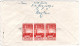 Australien 1954, MeF 7x3 1/2d Telegraph Centenary Auf FDC N. Norwegen - Oceania (Other)