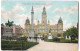 Delcampe - 4 Postcards Lot UK Scotland Glasgow Bridge Cathedral George Square Municipal Building Posted 1904-1907 - Lanarkshire / Glasgow