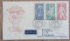 Tchécoslovaquie - FDC 1955 - YT N°812 à 814 - Spartakiades Nationales + RECOMMANDE - FDC