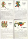 ASTROLOGIE AZTEQUE - 12 CARTES 10x15cm - ILLUSTRATIONS DE LAZOURENKO ET TEXTES DE EDGAR BLISS - TB - Astrología