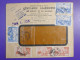 DM3  MAROC  LETTRE  FENETRE   1949 MARRAKESH  +AFF.   INTERESSANT+ + - Cartas & Documentos
