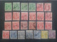AUSTRALIA 1913 KANGOROO + KING GEORGE V + STOCK LOT MIX 33 SCANNERS MANY STAMPS FRAGMANT PERFIN - Colecciones