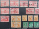 Delcampe - AUSTRALIA 1913 KANGOROO + KING GEORGE V + STOCK LOT MIX 33 SCANNERS MANY STAMPS FRAGMANT PERFIN - Collections