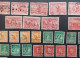 Delcampe - AUSTRALIA 1913 KANGOROO + KING GEORGE V + STOCK LOT MIX 33 SCANNERS MANY STAMPS FRAGMANT PERFIN - Collections