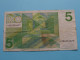 5 Vijf Gulden ( 28 Maart 1973 ) Nederlandse Bank ( For Grade, Please See SCANS ) Circulated ! - 5 Florín Holandés (gulden)
