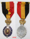 Médaille-BE-047-I_047-II_2 Médailles Du Travail – 1er Et 2eme Classe_FR-NL_21-07-2_D - Belgio