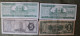 PARAGUAY. LOT DE 4 BILLETS DE BANQUE DIFFERENTS. ANNEES 1960 / 80 - Paraguay