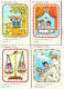 HOROSCOPE - SIGNES DU ZODIAQUE - 12 CARTES 10x15cm - L'AMOUR C'EST..... - TB - Astrología