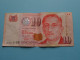 1 Lot Of 48 Dollars (4x10 - 1x5 - 1x2 - 1x1 Dollar ) SINGAPORE ( For Grade, Please See SCANS ) Circulated ! - Singapore