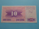 10 Dinara ( BF 72950260 ) BOSNIA 1992 ( For Grade, Please See Photo ) UNC ! - Bosnien-Herzegowina