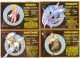 HOROSCOPE - SIGNES DU ZODIAQUE - 12 CARTES 10x15cm - TB - Astrologia