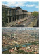 LOTTO 2 CARTOLINE ITALIA TORINO STAZIONE PORTA NUOVA 1967 VEDUTA AEREA 1984 Italy Postcards Set ITALIEN Ansichtskarten - Stazione Porta Nuova