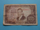 100 Pesetas ( 1953 ) Banco De ESPANA ( For Grade, Please See SCANS ) Circulated ! - 100 Pesetas