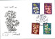 Delcampe - ALLEMAGNE RDA DDR LOT DE 81 FDC  TOUS DIFFERENTS - Lots & Kiloware (mixtures) - Max. 999 Stamps