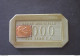 FISH CHIPS CHIPS CASINO DI SANREMO 500 LIRE END OF THE 40S WITH STAMP. BEAUTIFUL AND VERY RARE! - Casino