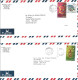 Delcampe - HONG KONG. 11 Enveloppes Ayant Circulé De 1977 à 2002. Nouvel An Chinois. - Chinees Nieuwjaar