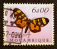 MOZPO0404U4 - Mozambique Butterflies - 6$00 Used Stamp - Mozambique - 1953 - Mosambik