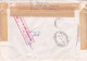 CYPRUS 1985 INCOMING REGISTERED COVER FRANCE TO LIMASSOL "RECEIVED IN THIS CONDITION" POSTMARK DUE TO DAMAGE - Chypre (...-1960)