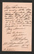 GRANDE-BRETAGNE Rare Timbre Perforé Sur Un Entier Postal Obl. London 11/03/1895, SUPERBE - Perforadas
