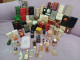 PERFUMES 61 PIECES MANY FAMOUS BRANDS, COLLECTIBLE 62 SCANNERS, SUPER OPPORTUNITY - Miniatures Womens' Fragrances (in Box)