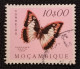 MOZPO0406U9 - Mozambique Butterflies - 10$00 Used Stamp - Mozambique - 1953 - Mosambik