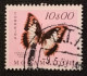 MOZPO0406UB - Mozambique Butterflies - 10$00 Used Stamp - Mozambique - 1953 - Mozambique
