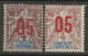 GUADELOUPE N° 72 X 2 Nuances NEUF** LUXE SANS CHARNIERE / Hingeless / MNH - Neufs