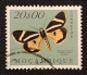 MOZPO0407UD - Mozambique Butterflies - 20$00 Used Stamp - Mozambique - 1953 - Mozambique