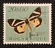 MOZPO0407UE - Mozambique Butterflies - 20$00 Used Stamp - Mozambique - 1953 - Mozambique