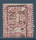 CONFEDERATION DE L'ALLEMAGNE DU NORD , 1 G.. , 1869 , N° YT 15 , µ - Oblitérés
